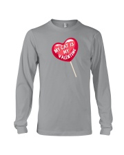 My Cat is my Valentine Long Sleeve Tee thumbnail