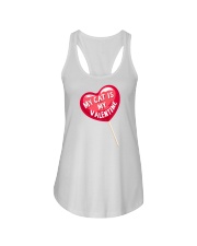 My Cat is my Valentine Ladies Flowy Tank thumbnail
