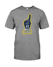 1 Beer Please Yellow Premium Fit Mens Tee tile