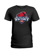 We Came for the Victory Red Ladies T-Shirt thumbnail