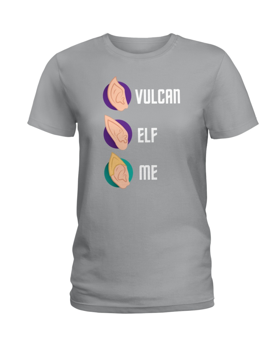 Vulcan Elf Me Ladies T-Shirt