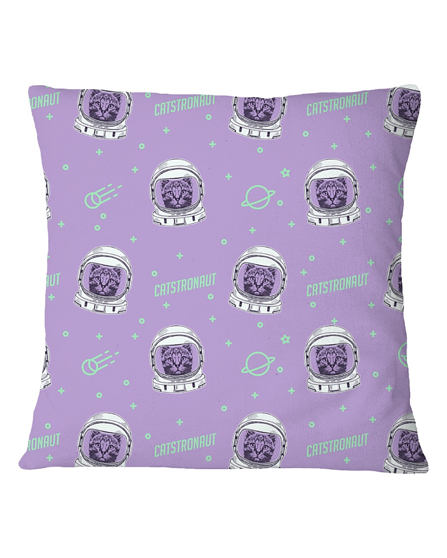 Catstronaut Square Pillowcase