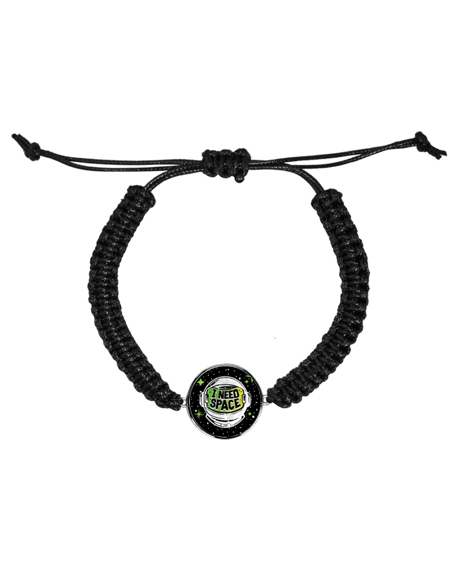 I Need Space Cord Circle Bracelet