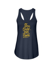 You Only Live Once Ladies Flowy Tank thumbnail