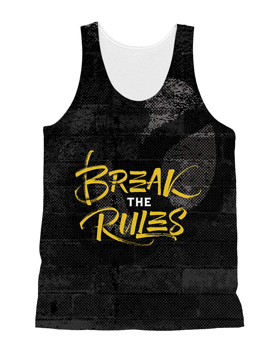 Break The Rules All-over Unisex Tank
