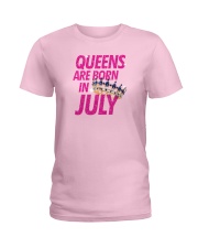 Queens Are Born in July Ladies T-Shirt thumbnail