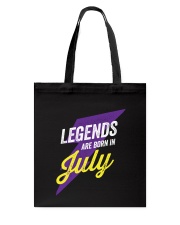 Legends Are Born in July Tote Bag thumbnail