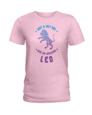 July Girl an Amazing Leo Ladies T-Shirt thumbnail