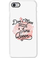 Don't Mess With a June Queen Phone Case thumbnail