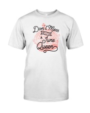 Don't Mess With a June Queen Premium Fit Mens Tee thumbnail