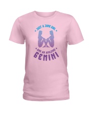 June Girl an Amazing Gemini Ladies T-Shirt thumbnail