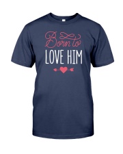Born To Love Him Premium Fit Mens Tee thumbnail