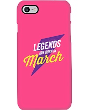 Legends Are Born in March Phone Case thumbnail