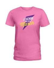 Legends Are Born in March Ladies T-Shirt thumbnail
