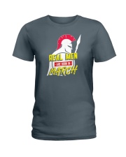 Real Men are Born in March Ladies T-Shirt thumbnail