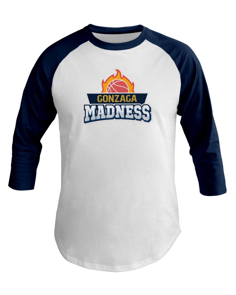 Gonzaga Madness Baseball Tee