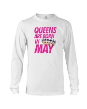 Queens Are Born in May Long Sleeve Tee thumbnail