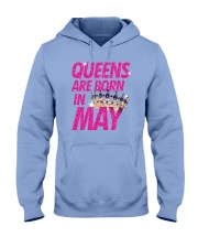 Queens Are Born in May Hooded Sweatshirt thumbnail