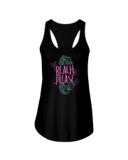 Beach Please Ladies Flowy Tank thumbnail