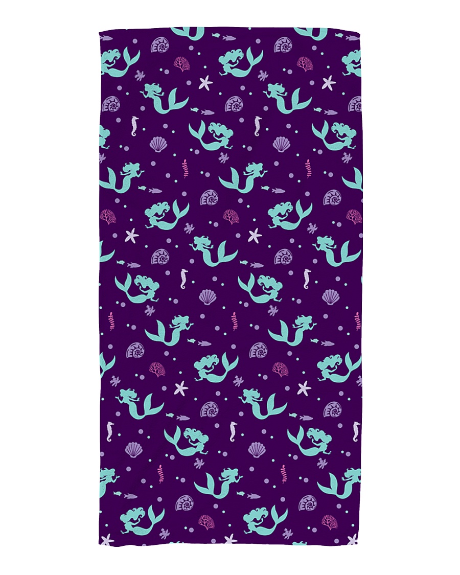 Mermaid Pattern Beach Towel