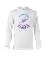 November Girl an Amazing Scorpio Long Sleeve Tee thumbnail
