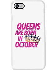 Queens Are Born in October Phone Case thumbnail
