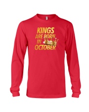 Kings Are Born in October Long Sleeve Tee thumbnail