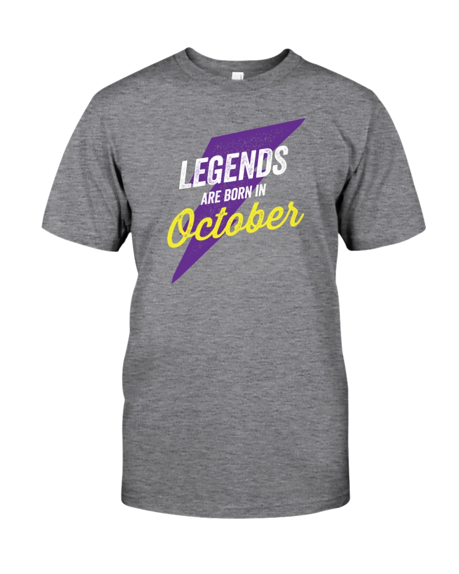 Legends Are Born in October Classic T-Shirt