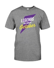 Legends Are Born in October Premium Fit Mens Tee thumbnail