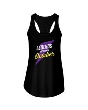 Legends Are Born in October Ladies Flowy Tank thumbnail