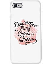 Don't Mess With an October Queen Phone Case thumbnail
