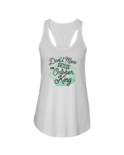 Don't Mess With an October King Ladies Flowy Tank thumbnail