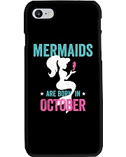 Mermaids Are Born in October Phone Case thumbnail