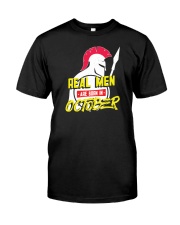 Real Men are Born in October Classic T-Shirt front
