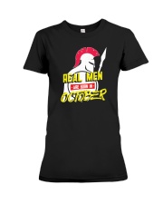 Real Men are Born in October Premium Fit Ladies Tee thumbnail