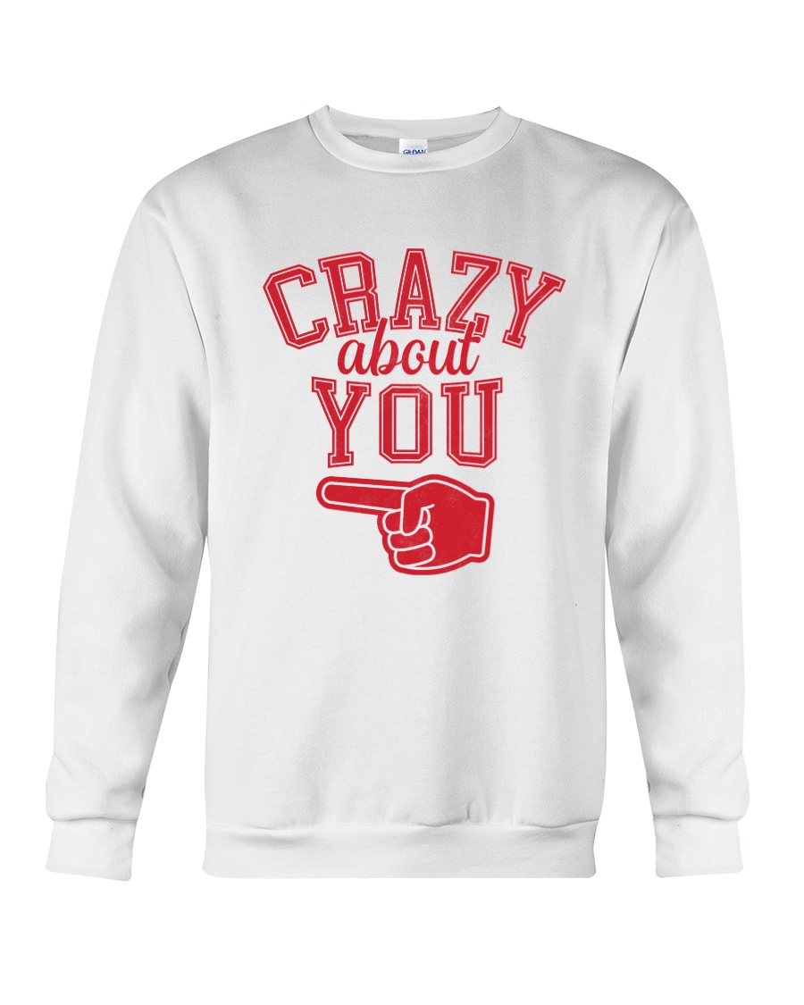 Crazy About You Left Crewneck Sweatshirt