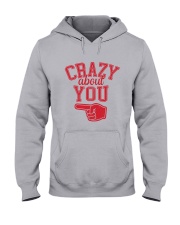 Crazy About You Left Hooded Sweatshirt thumbnail
