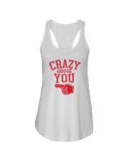 Crazy About You Left Ladies Flowy Tank thumbnail