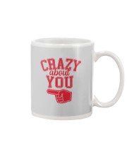 Crazy About You Left Mug thumbnail