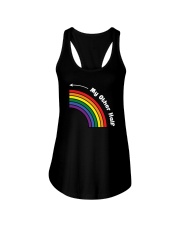 My Other Half Rainbow Left Ladies Flowy Tank front
