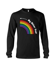 My Other Half Rainbow Left Long Sleeve Tee thumbnail