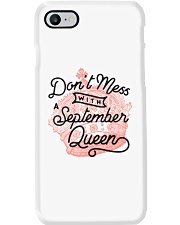 Don't Mess With a September Queen Phone Case thumbnail