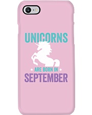 Unicorns Are Born in September Phone Case thumbnail