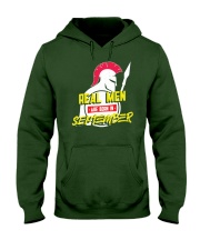Real Men are Born in September Hooded Sweatshirt thumbnail