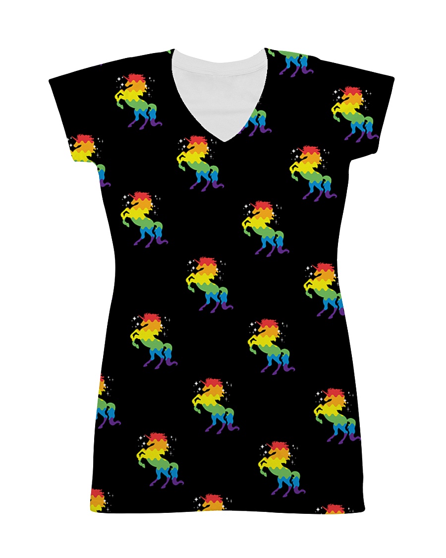All those Unicorns All-over Dress