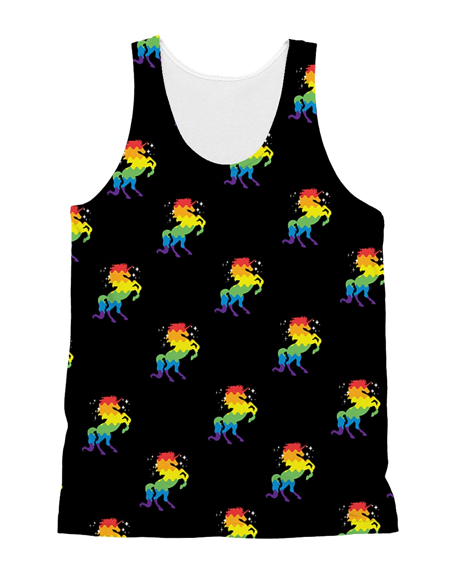 All those Unicorns All-over Unisex Tank