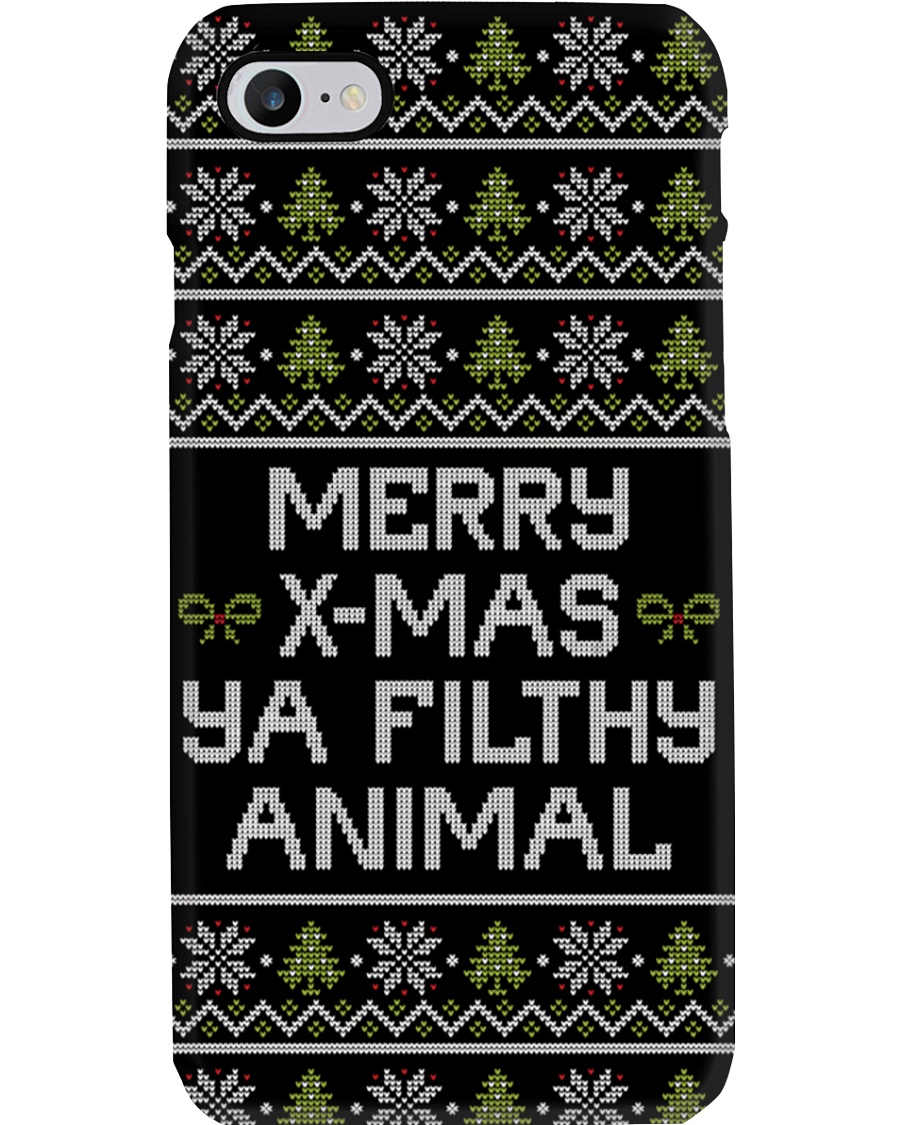 Merry Christmas Ya Filthy Animal Phone Case