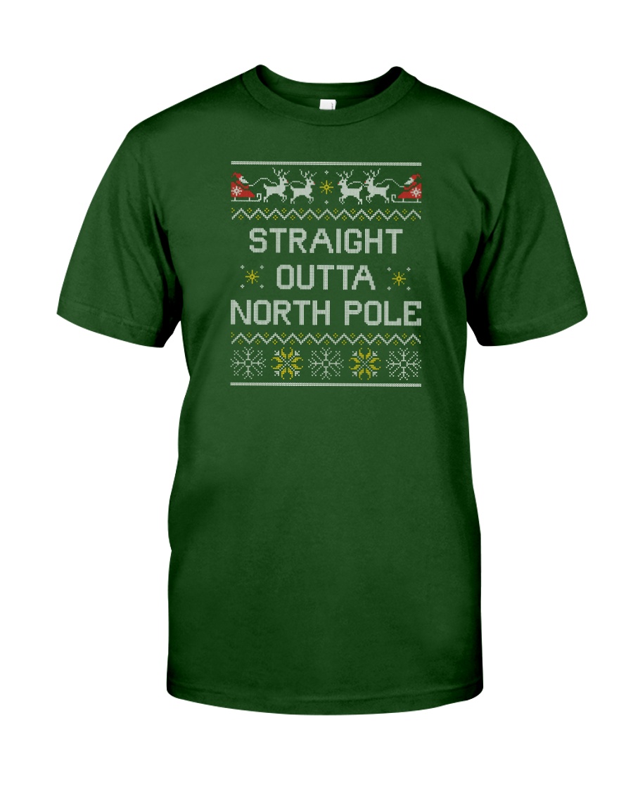 Straight Outta North Pole Classic T-Shirt