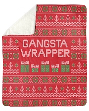 Gangsta Wrapper Sherpa Fleece Blanket - 50" x 60" thumbnail