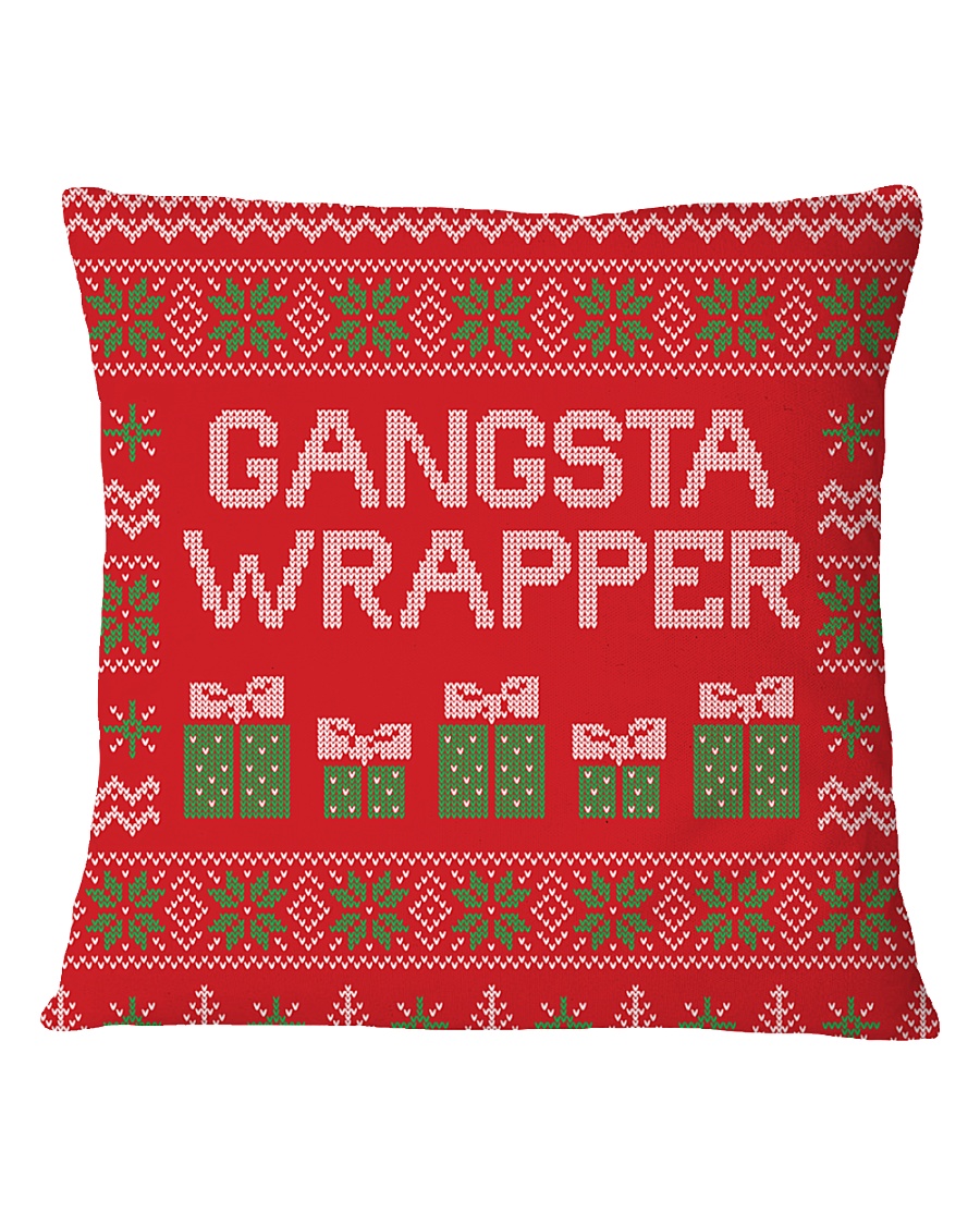Gangsta Wrapper Square Pillowcase